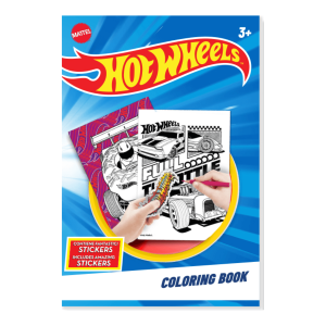 ΜΠΛΟΚ ΖΩΓΡΑΦΙΚΗΣ Α4 ΜΕ ΑΥΤΟΚΟΛΛΗΤΑ "HOT WHEELS" ΜΠΛΟΚ ΖΩΓΡΑΦΙΚΗΣ Α4 ΜΕ ΑΥΤΟΚΟΛΛΗΤΑ "HOT WHEELS"