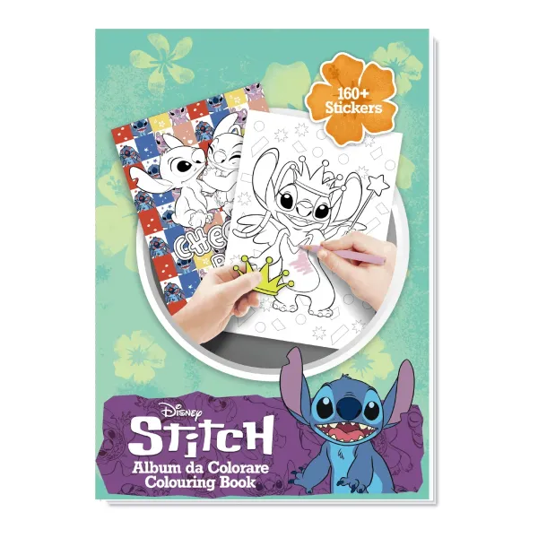 ΜΠΛΟΚ ΖΩΓΡΑΦΙΚΗΣ Α4 ΜΕ ΑΥΤΟΚΟΛΛΗΤΑ "STITCH"