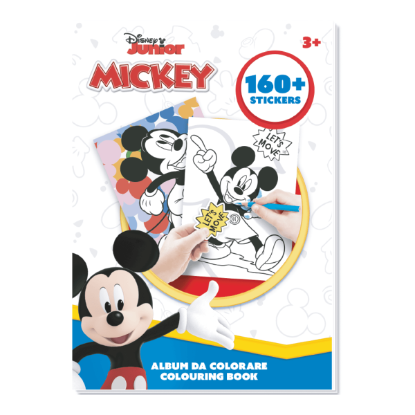 ΜΠΛΟΚ ΖΩΓΡΑΦΙΚΗΣ Α4 ΜΕ ΑΥΤΟΚΟΛΛΗΤΑ "MICKEY"