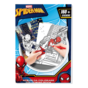 ΜΠΛΟΚ ΖΩΓΡΑΦΙΚΗΣ Α4 ΜΕ ΑΥΤΟΚΟΛΛΗΤΑ "SPIDERMAN" ΜΠΛΟΚ ΖΩΓΡΑΦΙΚΗΣ Α4 ΜΕ ΑΥΤΟΚΟΛΛΗΤΑ "SPIDERMAN"