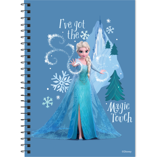 ΤΕΤΡΑΔΙΟ ΣΠΙΡΑΛ "FROZEN" 17x25/120ΣΕΛ-2 ΘΕΜΑΤΑ