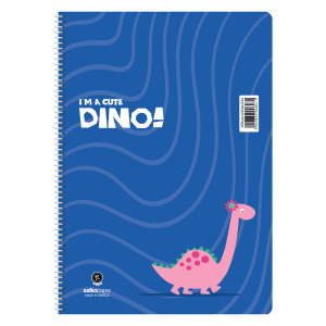 ΤΕΤΡΑΔΙΟ ΣΠΙΡΑΛ "DINO" 17x25/120ΣΕΛ-2 ΘΕΜΑΤΑ