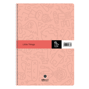 ΤΕΤΡΑΔΙΟ ΣΠΙΡΑΛ "LITTLE THINGS" 21x29/180ΣΕΛ-3 ΘΕΜΑΤΑ