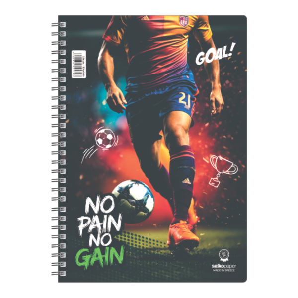 ΜΠΛΟΚ ΣΠΙΡΑΛ NO PAIN NO GAIN 10X14X160ΣΕΛ