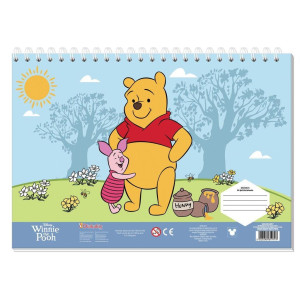 ΜΠΛΟΚ ΖΩΓΡΑΦΙΚΗΣ "WINNIE THE POOH" 23x33cm 40 ΦΥΛΛΑ ΑΥΤΟΚΟΛΛΗΤΑ-ΣΤΕΝΣΙΛ-2ΣΕΛ ΧΡΩΜ/ΣΜΟΥ ΣΕ 2 ΣΧΕΔΙΑ ΜΠΛΟΚ ΖΩΓΡΑΦΙΚΗΣ "WINNIE THE POOH" 23x33cm 40 ΦΥΛΛΑ ΑΥΤΟΚΟΛΛΗΤΑ-ΣΤΕΝΣΙΛ-2ΣΕΛ ΧΡΩΜ/ΣΜΟΥ ΣΕ 2 ΣΧΕΔΙΑ