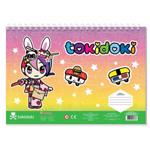 ΜΠΛΟΚ ΖΩΓΡΑΦΙΚΗΣ “TOKIDOKI” 23x33cm 40 ΦΥΛΛΑ ΑΥΤΟΚΟΛΛΗΤΑ-ΣΤΕΝΣΙΛ- 2ΣΕΛ ΧΡΩΜ/ΣΜΟΥ ΣΕ 2 ΣΧΕΔΙΑ ΜΠΛΟΚ ΖΩΓΡΑΦΙΚΗΣ “TOKIDOKI” 23x33cm 40 ΦΥΛΛΑ ΑΥΤΟΚΟΛΛΗΤΑ-ΣΤΕΝΣΙΛ- 2ΣΕΛ ΧΡΩΜ/ΣΜΟΥ ΣΕ 2 ΣΧΕΔΙΑ