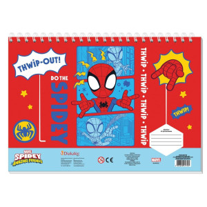 ΜΠΛΟΚ ΖΩΓΡΑΦΙΚΗΣ "SPIDEY" 23x33cm 40 ΦΥΛΛΑ ΑΥΤΟΚΟΛΛΗΤΑ-ΣΤΕΝΣΙΛ- 2ΣΕΛ ΧΡΩΜ/ΣΜΟΥ ΣΕ 2 ΣΧΕΔΙΑ ΜΠΛΟΚ ΖΩΓΡΑΦΙΚΗΣ "SPIDEY" 23x33cm 40 ΦΥΛΛΑ ΑΥΤΟΚΟΛΛΗΤΑ-ΣΤΕΝΣΙΛ- 2ΣΕΛ ΧΡΩΜ/ΣΜΟΥ ΣΕ 2 ΣΧΕΔΙΑ