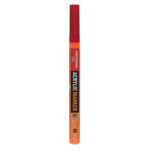 ΜΑΡΚΑΔΟΡΟΣ ΑΚΡΥΛΙΚΟΣ AMSTERDAM 1-2MM 257 REFLX ORANGE