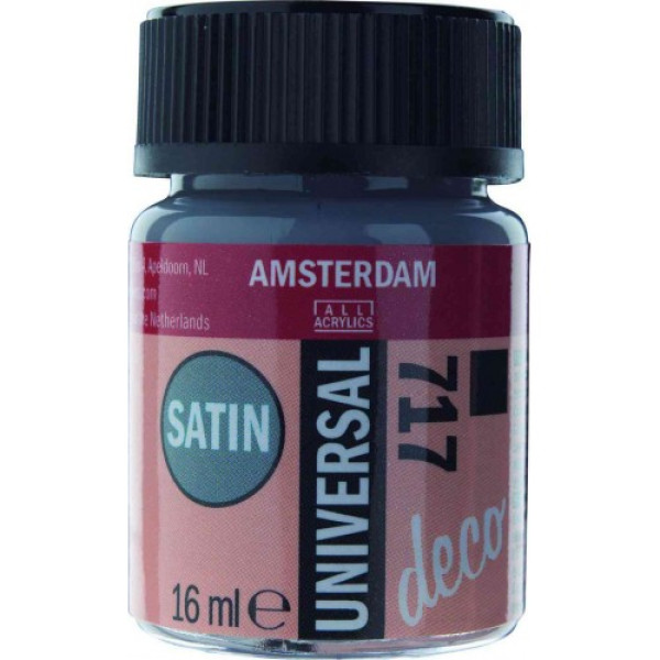 ΧΡΩΜΑ AMSTERDAM UNIVERSAL SATIN 717 GOLD GREY  16ML