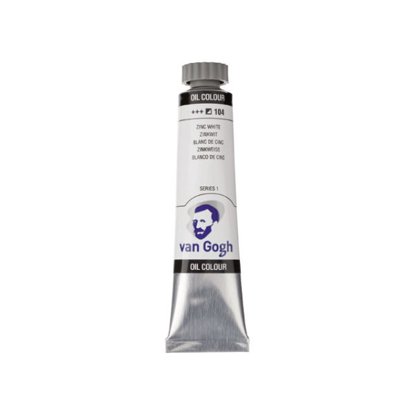 ΛΑΔΙΑ VAN GOGH 20ML S1 T.7 No. 104 ZINC WHITE