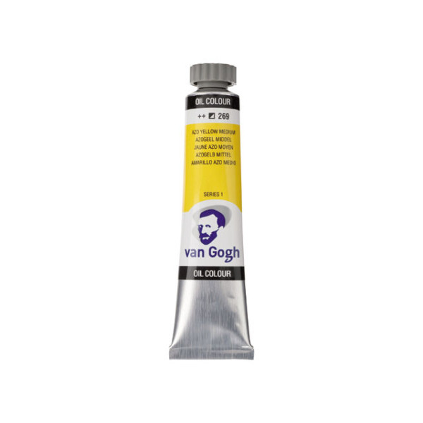 ΛΑΔΙΑ VAN GOGH 20ML S1 T.7 No. 269 AZO YELLOW MEDIUM