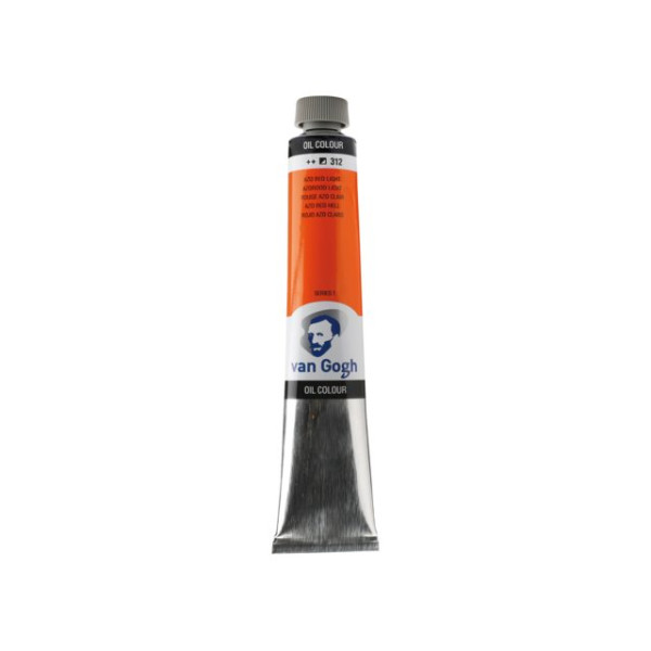 ΛΑΔΙΑ VAN GOGH 60ML S1 No. 312 Azo Red Light