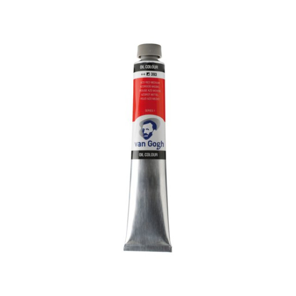 ΛΑΔΙΑ VAN GOGH 60ML S1 No. 393 Azo Red Medium