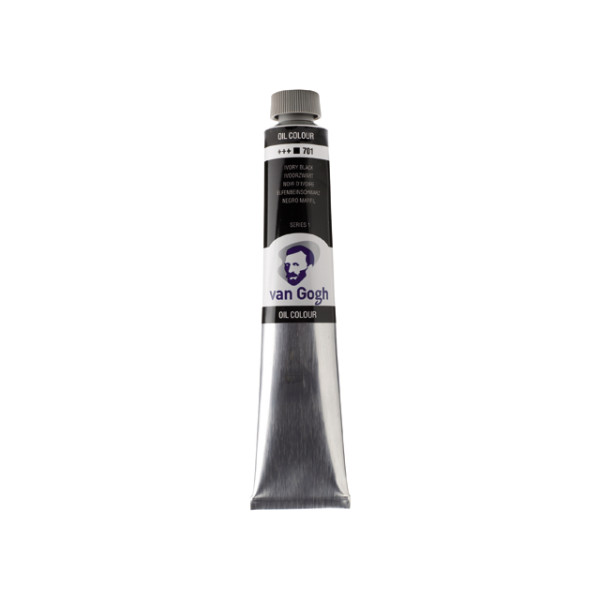ΛΑΔΙΑ VAN GOGH 60ML S1 No. 701 Ivory Black