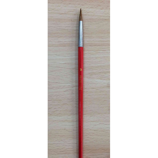 ΠΙΝΕΛΛΑ PRATELLI ΝΟ9 ΚΟΚΚΙΝΟ ΚΟΥΤΙ 12ΤΕΜ