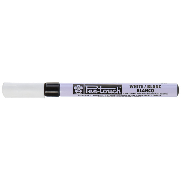 ΜΑΡΚΑΔΟΡΟΙ PEN-TOUCH ΛΕΥΚΟ EXTRA FINE 0.7mm