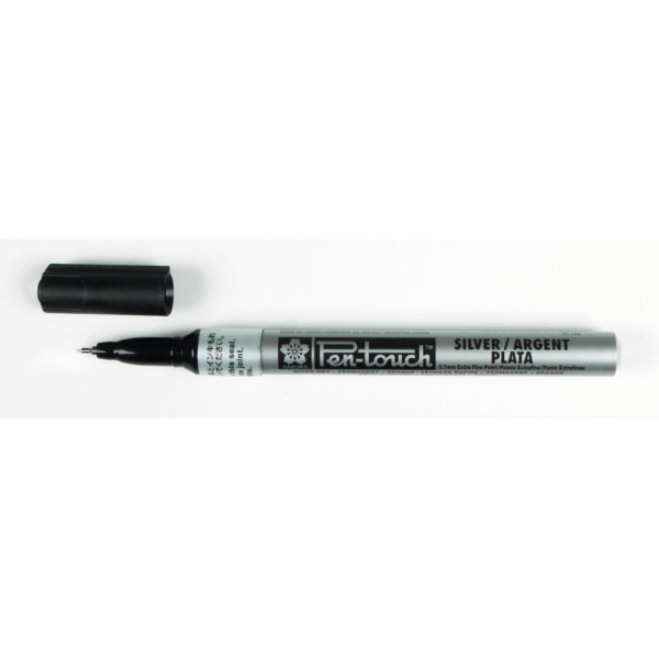 ΜΑΡΚΑΔΟΡΟΙ SAKURA PEN-TOUCH EXTRA FINE 0.7mm Silver