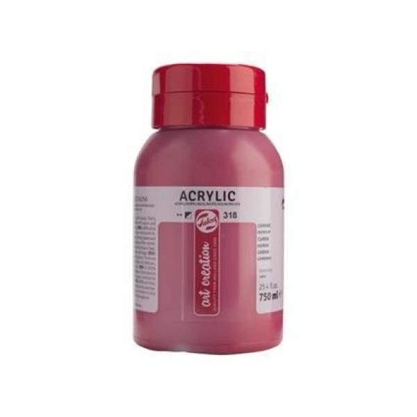 ΑΚΡΥΛΙΚΟ ΧΡΩΜΑ ART CREATION 750ml 318 Carmine