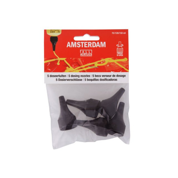 ΣΕΤ ΜΥΤΕΣ 5 Τεμ. AMSTERDAM ΓΙΑ ΑΚΡΥΛΙΚΟ ΤΩΝ 120ml