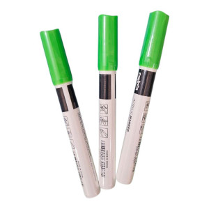 ΜΑΡΚΑΔΟΡΟΙ 2ΜΜ ΑΚΡΥΛΙΚΟΙ CARIOCA ΠΡΑΣΙΝΟ FLUO  ΓΙΑ ΟΛΕΣ ΤΙΣ  ΕΠΙΦΑΝΕΙΕΣ