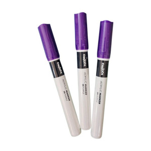 ΜΑΡΚΑΔΟΡΟΙ 2ΜΜ ΑΚΡΥΛΙΚΟΙ CARIOCA ΜΩΒ   ΓΙΑ ΟΛΕΣ ΤΙΣ  ΕΠΙΦΑΝΕΙΕΣ