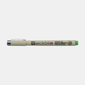 ΜΑΡΚΑΔOΡΟΣ SAKURA PIGMA MICRON 05 - 0.45mm GREEN FRESH ΜΑΡΚΑΔOΡΟΣ SAKURA PIGMA MICRON 05 - 0.45mm GREEN FRESH