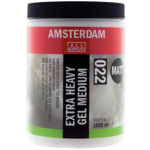 EXTRA HEAVY GEL MEDIUM 022 MATT AMSTERDAM 1000ml EXTRA HEAVY GEL MEDIUM 022 MATT AMSTERDAM 1000ml