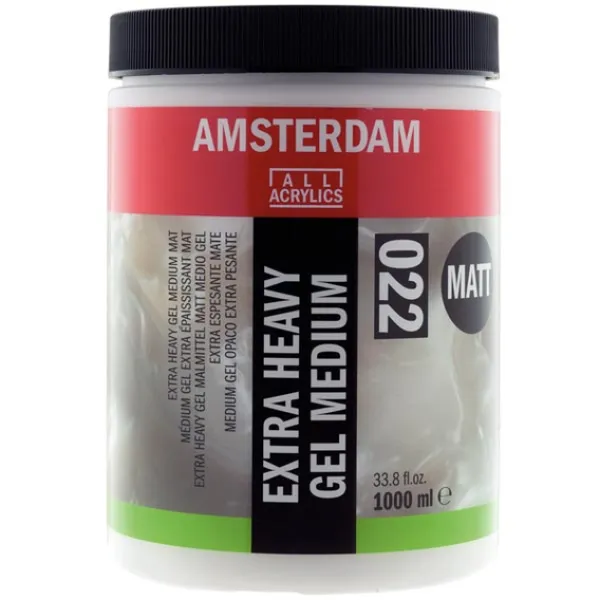 EXTRA HEAVY GEL MEDIUM 022 MATT AMSTERDAM 1000ml
