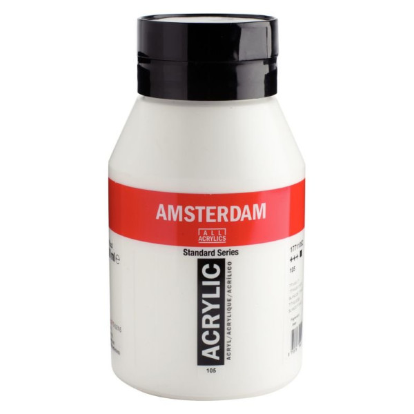 ΑΚΡΥΛΙΚΟ AMSTERDAM 1L No.105 Titanium White