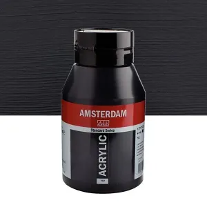 ΑΚΡΥΛΙΚΟ AMSTERDAM 1L No.702 Lamp Black ΑΚΡΥΛΙΚΟ AMSTERDAM 1L No.702 Lamp Black