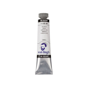 ΛΑΔΙΑ VAN GOGH 20ML S1 T.7 No. 104 Zinc White (Safflower Oil)