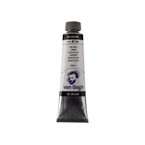 ΛΑΔΙΑ VAN GOGH 40ML S1 T.9 No. 104 Zinc White (Safflower Oil)