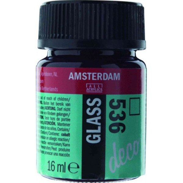 ΧΡΩΜΑ AMSTERDAM. GLASS 536 Violet 16ml