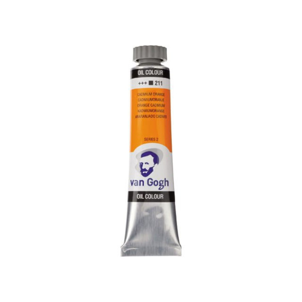 ΛΑΔΙΑ VAN GOGH 20ML S2 T.7 No. 211 Cadmium Orange S2