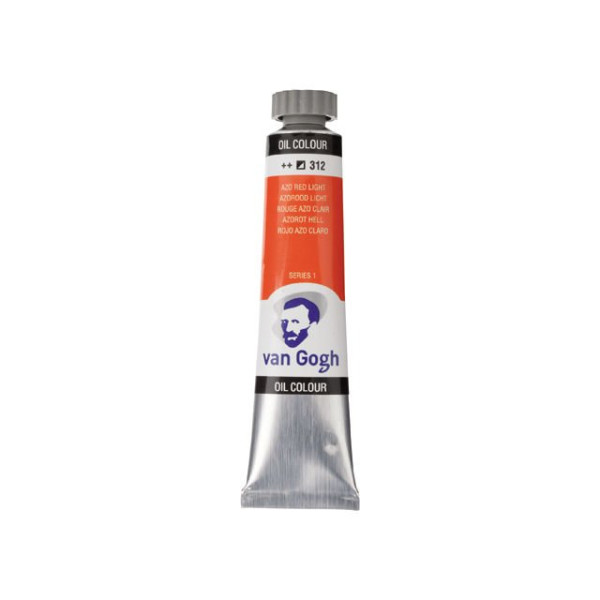 ΛΑΔΙΑ VAN GOGH 20ML S1 T.7 No. 312 Azo Red Light