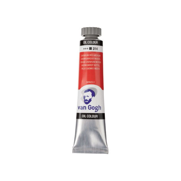 ΛΑΔΙΑ VAN GOGH 20ML S2 T.7 No. 314 Cadmium Red Medium