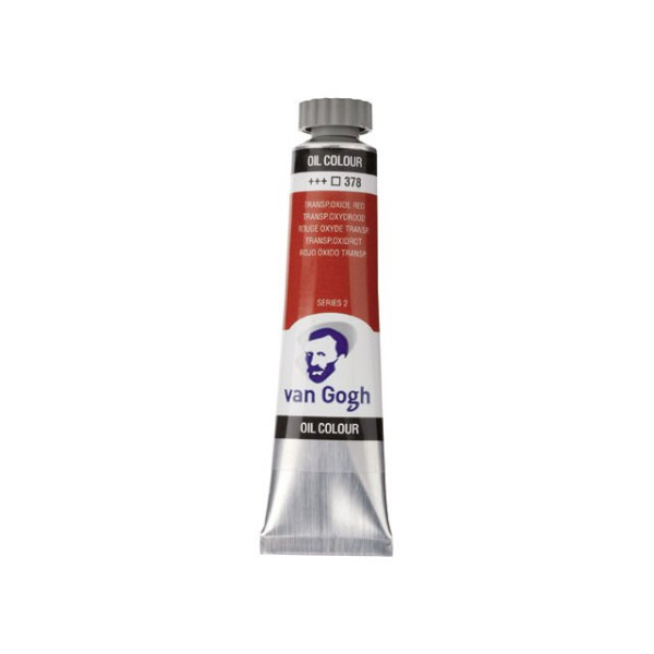 ΛΑΔΙΑ VAN GOGH 20ML S2 T.7 No. 378 Transparent Oxide Red