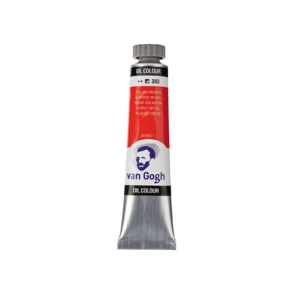 ΛΑΔΙΑ VAN GOGH 20ML S1 T.7 No. 393 Azo Red Medium