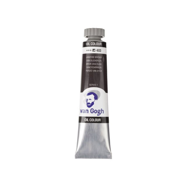 ΛΑΔΙΑ VAN GOGH 20ML S1 T.7 No. 403 Vandyke Brown