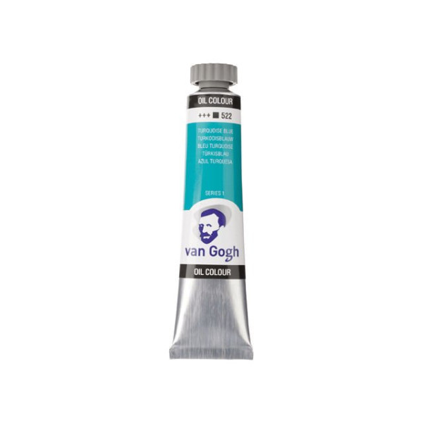 ΛΑΔΙΑ VAN GOGH 20ML S1 T.7 No. 522 Turquoise Blue