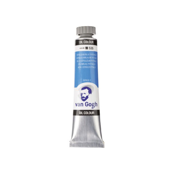 ΛΑΔΙΑ VAN GOGH 20ML S1 T.7 No. 535 Cerulean Blue (Phthalo)