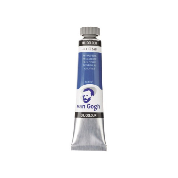 ΛΑΔΙΑ VAN GOGH 20ML S1 T.7 No. 570 Phthalo Blue (Primary)