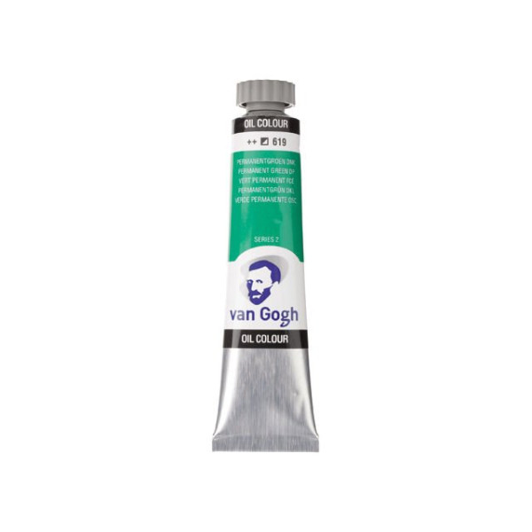 ΛΑΔΙΑ VAN GOGH 20ML S2 T.7 No. 619 Permanent Green Deep