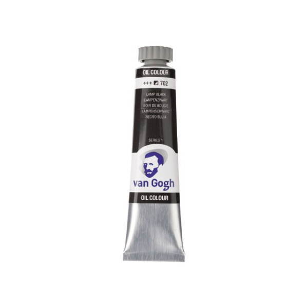 ΛΑΔΙΑ VAN GOGH 20ML S1 T.7 No. 702 Lamp Black