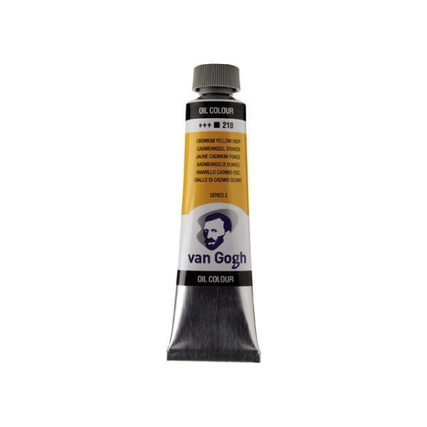 ΛΑΔΙΑ VAN GOGH 40ML S2 T.9 No. 210 Cadmium Yellow Deep
