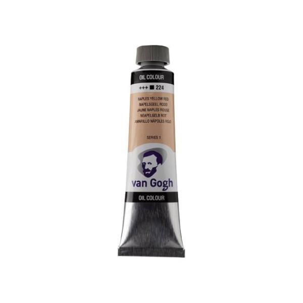 ΛΑΔΙΑ VAN GOGH 40ML S1 T.9 No. 224 Naples Yellow Red