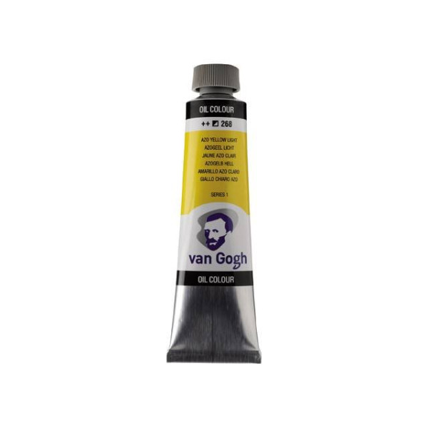 ΛΑΔΙΑ VAN GOGH 40ML S1 T.9 No. 268 Azo Yellow Light