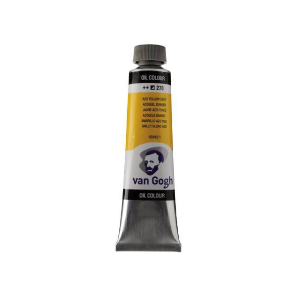 ΛΑΔΙΑ VAN GOGH 40ML S1 T.9 No. 270 Azo Yellow Deep