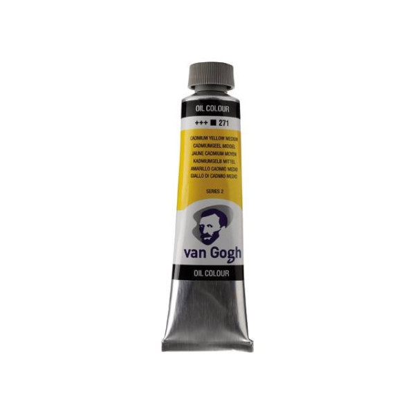 ΛΑΔΙΑ VAN GOGH 40ML S2 T.9 No. 271 Cadmium Yellow Medium