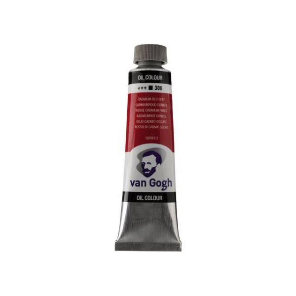 ΛΑΔΙΑ VAN GOGH 40ML S2 T.9 No. 306 Cadmium Red Deep